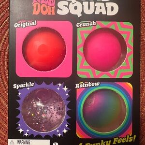 NeeDoh Teenie Quad Squad squishy set- Viral TikTok Fidget Toy